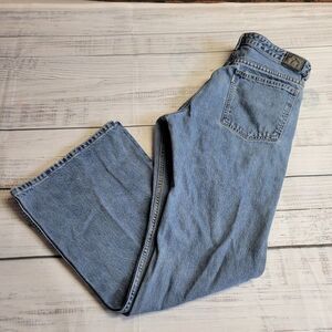 Vintage Levis Silver Tab Jeans‎ Womens Size 11 M 30x31 Flare Leg Light Wash 2001